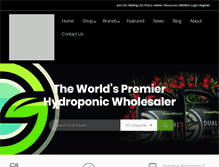 Tablet Screenshot of mygreenplanet.com